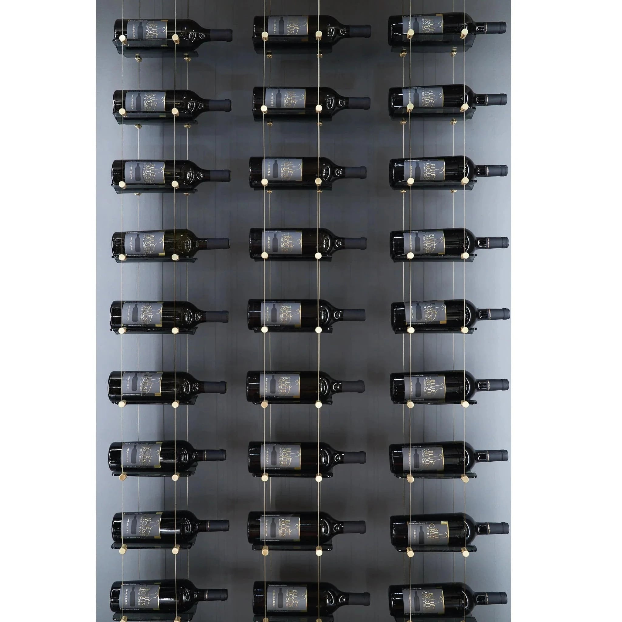 12 Bottle Float Cable Wine Racking Display Kit – Wineracking