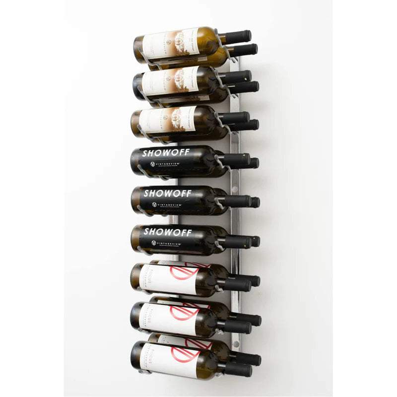 Memory Bottle Rack Wall Mounted Metal Bottle Storage | Wineracking