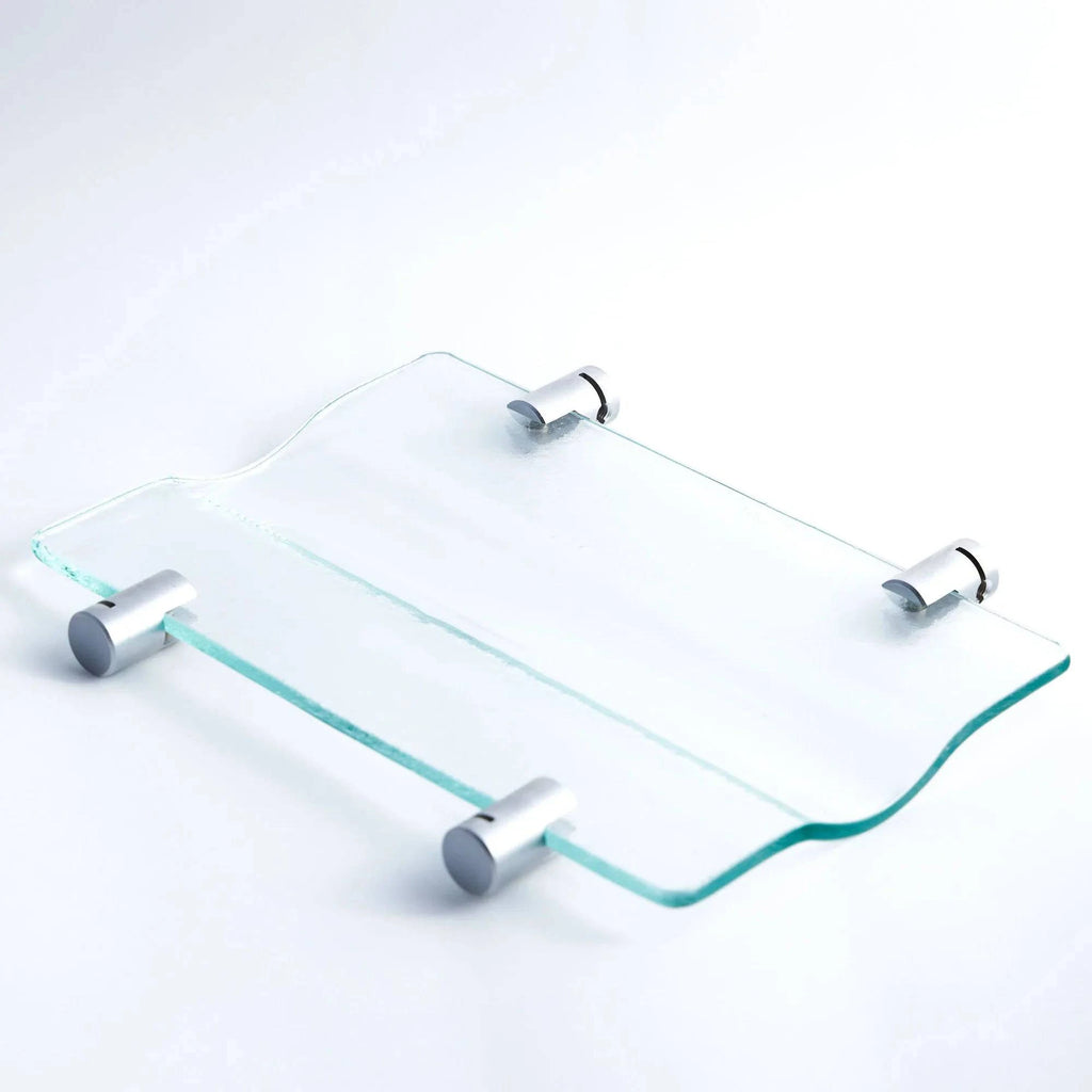 Glass Cradle with Clips for Float Wine Display System