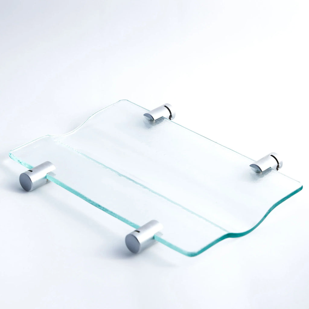 Glass Cradle with Clips for Float Wine Display System