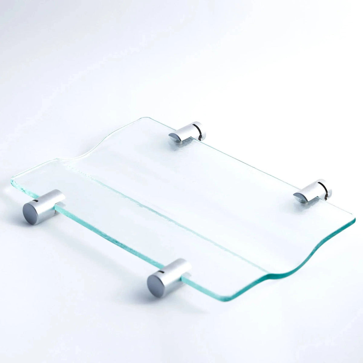 Glass Cradle with Clips for Float Wine Display System | Wineracking